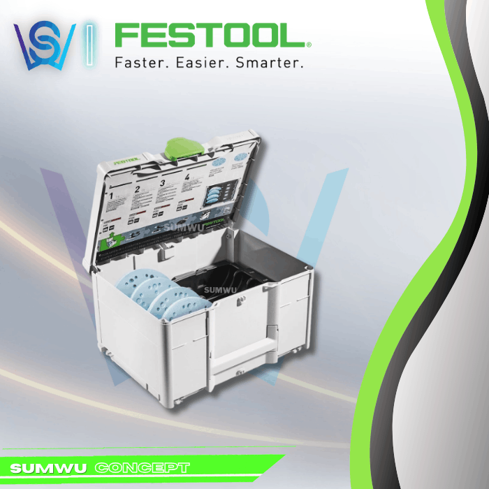 FESTOOL 576843 SYS-STF D 150 4S SYSTAINER FOR SANDPAPER - Image 2