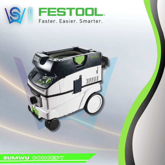 FESTOOL 577469 CTM 26 E CORDED MOBILE DUST EXTRACTOR VACUUM - Image 2
