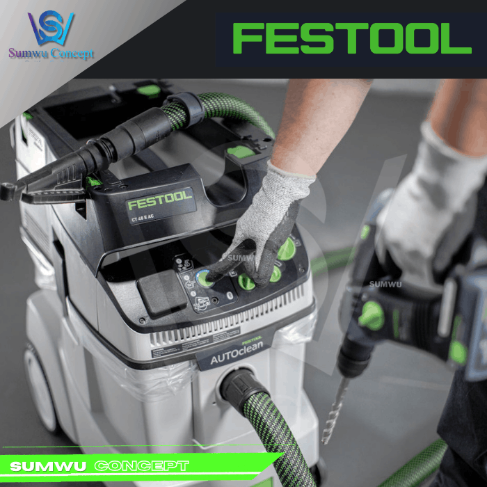 FESTOOL 577469 CTM 26 E CORDED MOBILE DUST EXTRACTOR VACUUM - Image 5