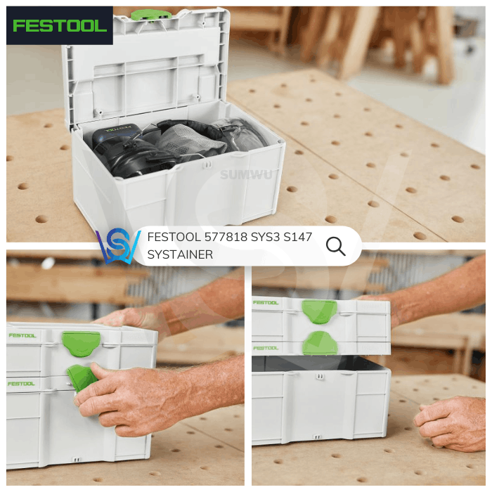 FESTOOL 577818 SYS3 S 147 SYSTAINER - Image 4