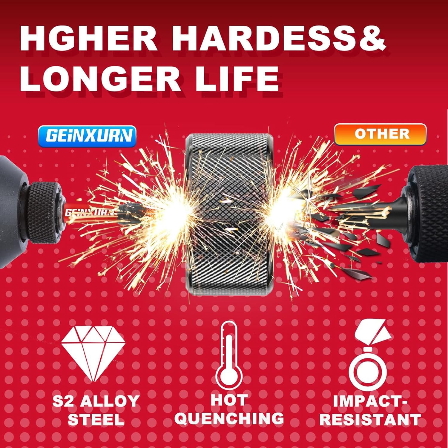 GEINXURN SLOTTED IMPACT DRIVER BIT - Image 3