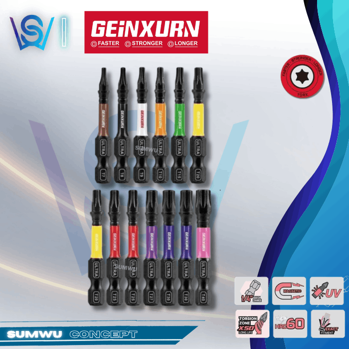 GEINXURN ULTRA TORQUE TORX IMPACT DRIVER BIT - Image 2