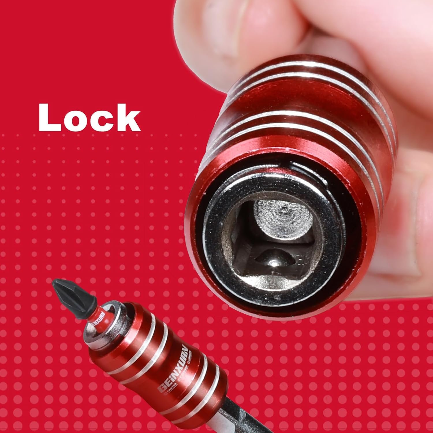 GEINXURN BM2IN1080 2-IN-1 QUICK RELEASE BIT HOLDER - Image 8
