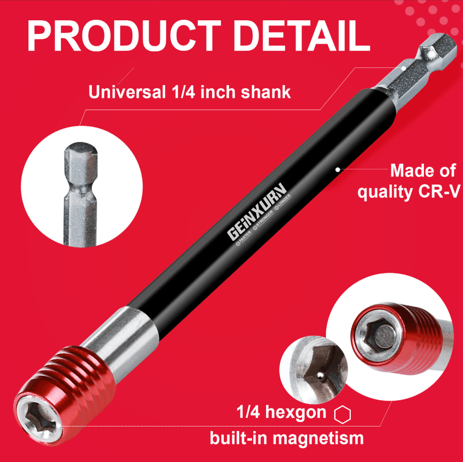 GEINXURN BBH0300FS FLEXIBLE SHAFT EXTENSION BIT HOLDER 300MM - Image 4