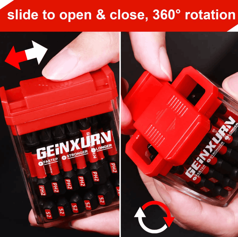 GEINXURN 15PCS IMPACT POWER BIT SET W/COLOURFUL BOX - Image 7