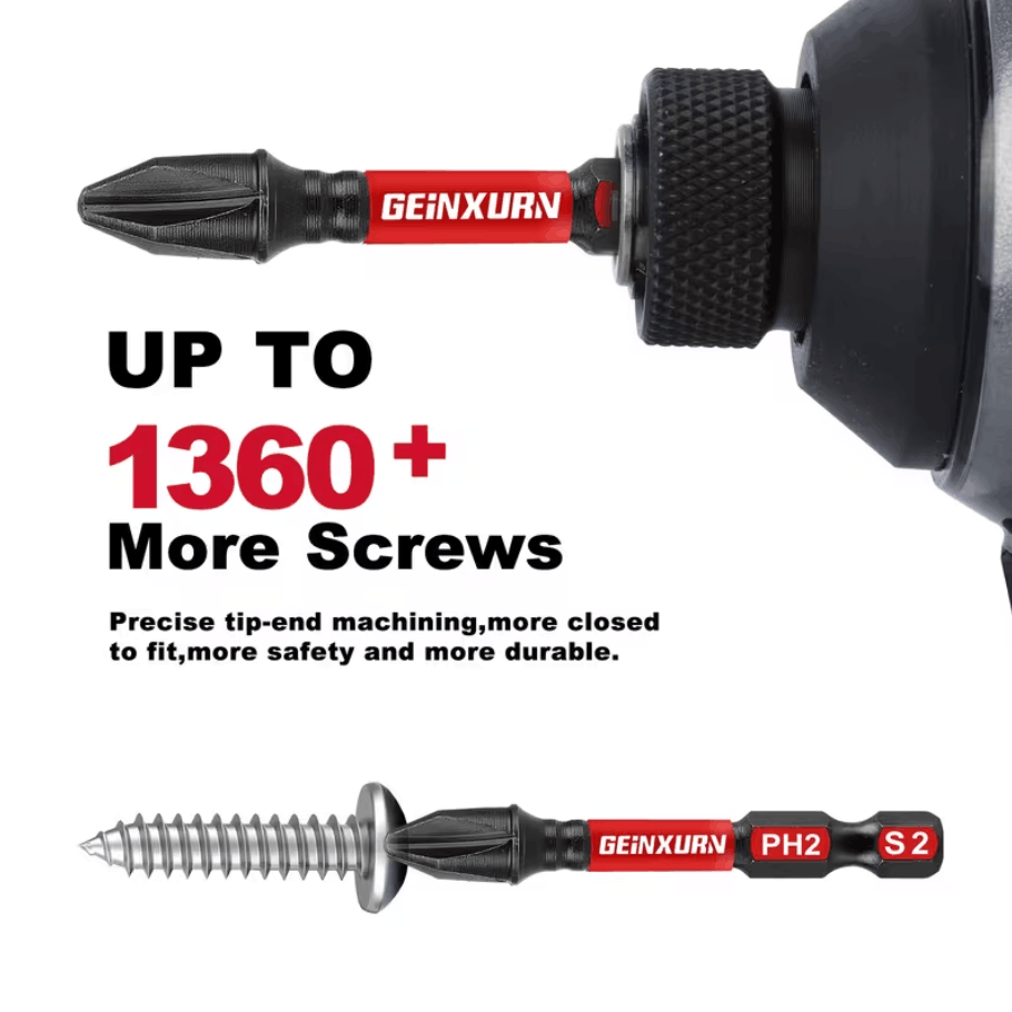 GEINXURN 43PCS IMPACT POWER BIT & HOLDER SET W/BIG BOX - Image 5