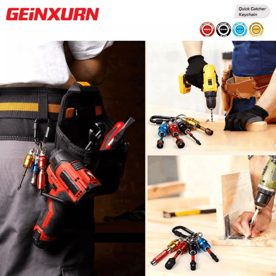 GEINXURN QUICK CATCHER KEYCHAIN BIT HOLDERS SET - Image 8