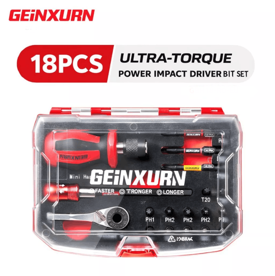 GEINXURN ULTRA TORQUE POWER IMPACT DRIVER BIT SET - Image 5