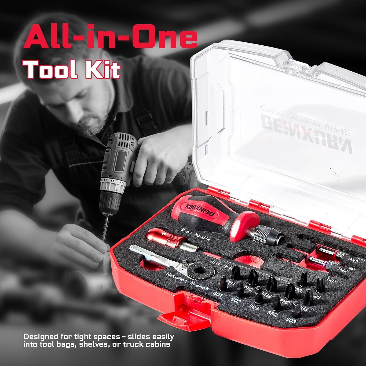 GEINXURN ULTRA TORQUE POWER IMPACT DRIVER BIT SET - Image 9