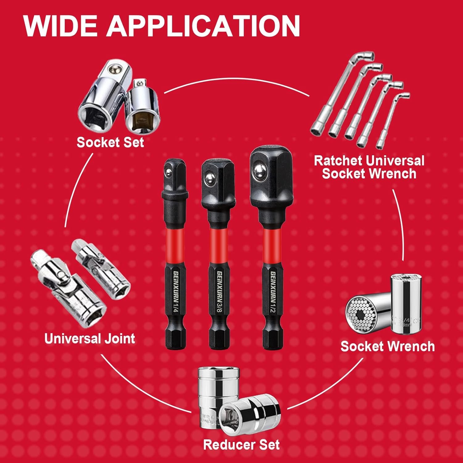 GEINXURN IMPACT SOCKET ADAPTER - Image 2