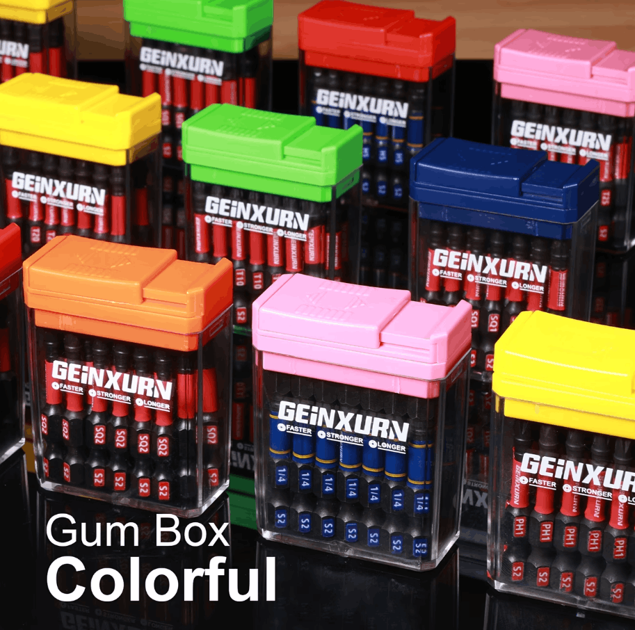 GEINXURN 15PCS IMPACT POWER BIT SET W/COLOURFUL BOX - Image 2