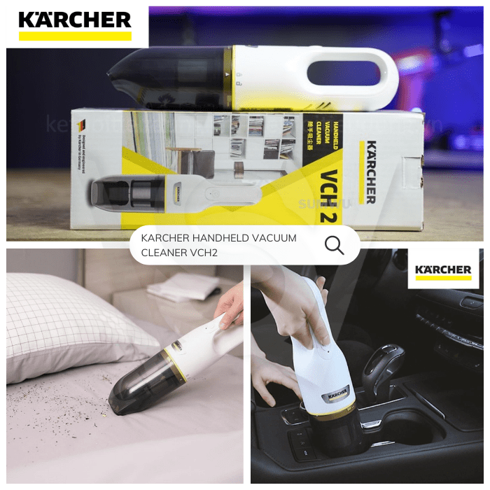 KARCHER HANDHELD VACUUM CLEANER VCH2 WITH FILTER 1.198-400.0 - Image 2