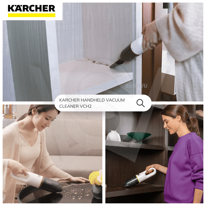 KARCHER HANDHELD VACUUM CLEANER VCH2 WITH FILTER 1.198-400.0 - Image 8