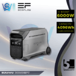 ECOFLOW DELTA 3 PRO PORTABLE POWER STATION 4000/6000W 4096WH
