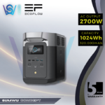 ECOFLOW DELTA 2 PORTABLE POWER STATION 1800/2700W 1024WH