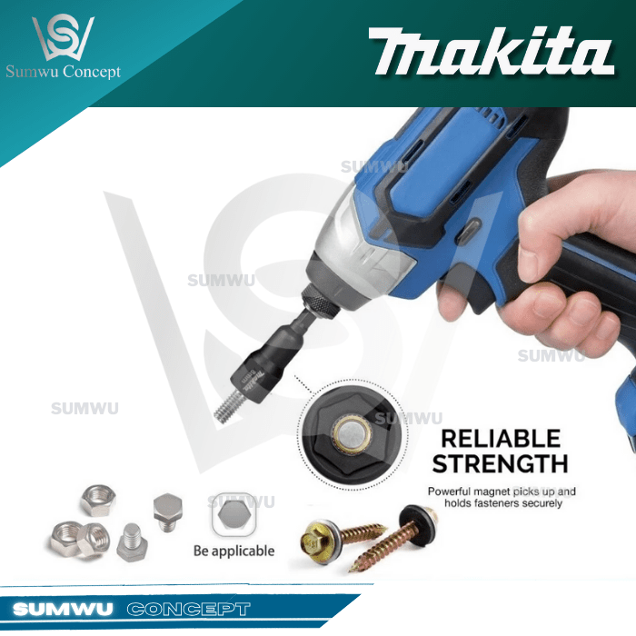 MAKITA E-08822 E-FORM MAGNETIC NUTSETTER HEX BIT 10 X 50MM - Image 4