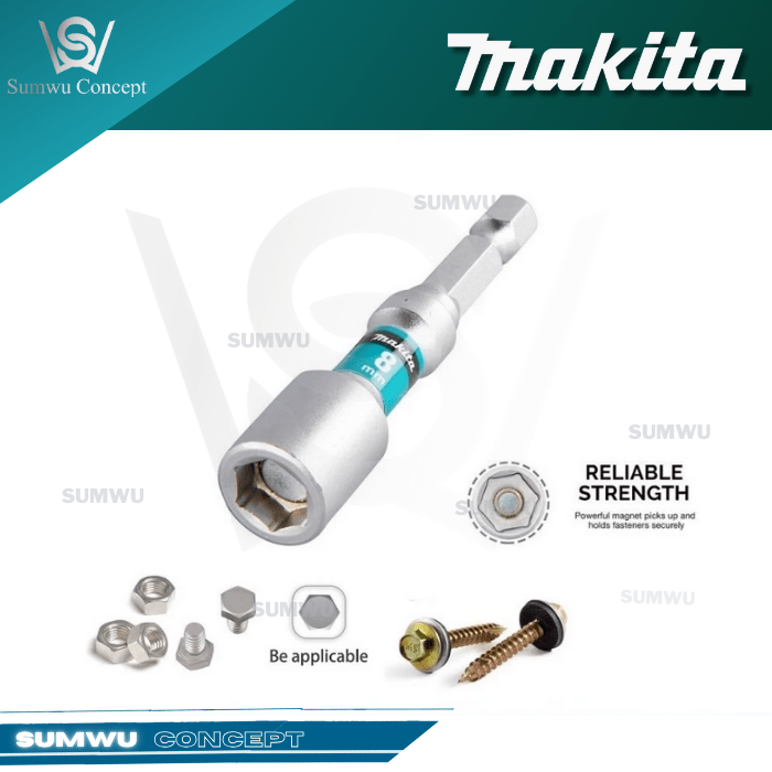 MAKITA E-03464 E-FORM IMPACT PREMIER TORSION NUTSETTER 8 X 65MM - Image 2