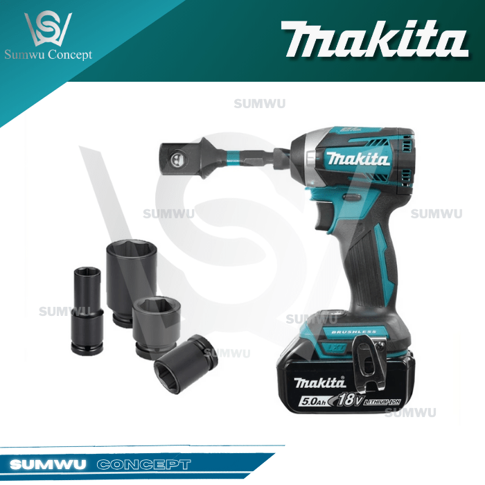 MAKITA E-08844 E-008850 E-FORM IMPACT BLACK SOCKET ADAPTOR 3/8" & 1/2" X 50MM - Image 9