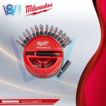 MILWAUKEE SHOCKWAVE 15PCS IMPACT DUTY DRIVER BITS PUCK SET