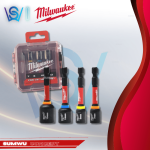 MILWAUKEE SHOCKWAVE IMPACT DUTY 4PC NUT DRIVER SET