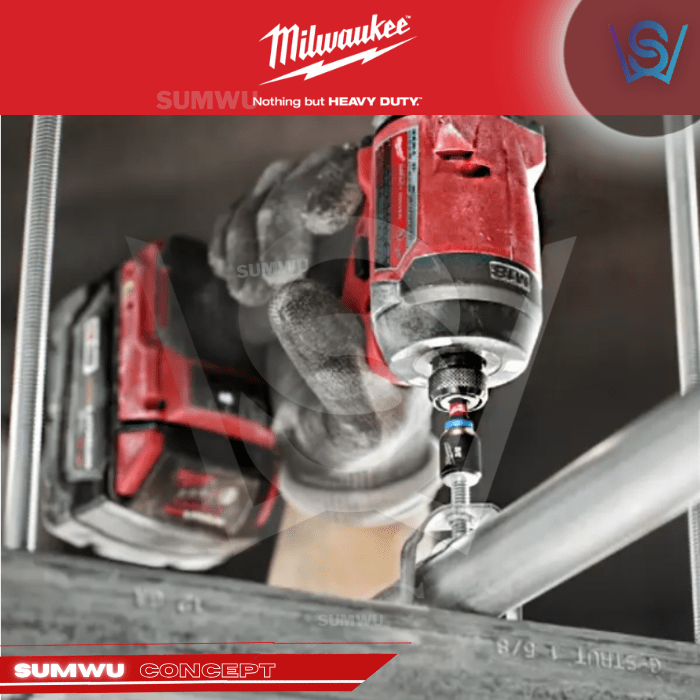 MILWAUKEE SHOCKWAVE IMPACT DUTY 4PC NUT DRIVER SET - Image 5