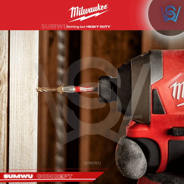MILWAUKEE SHOCKWAVE 10PC IMPACT DUTY BIT SET WITH CARABINER - Image 8