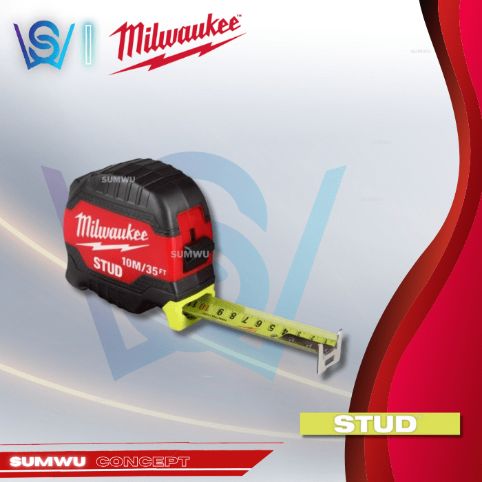 MILWAUKEE 10M/35FT STUD TAPE MEASURE