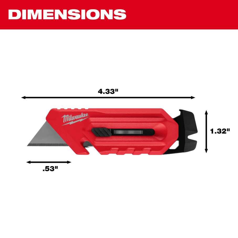 MILWAUKEE MULTI-FUNCTION COMPACT UTILITY KNIFE - Image 5
