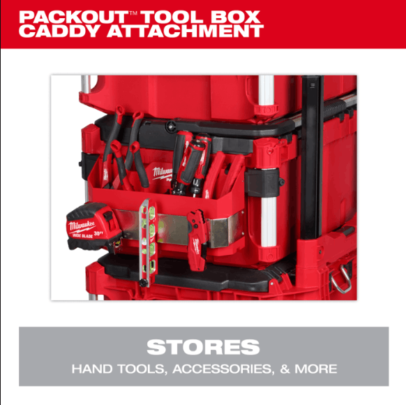 MILWAUKEE PACKOUT™ TOOL BOX CADDY ATTACHMENT - Image 5