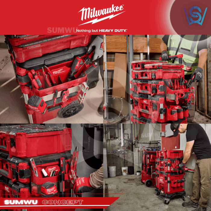 MILWAUKEE PACKOUT™ TOOL BOX CADDY ATTACHMENT - Image 6