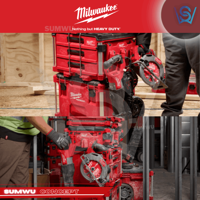 MILWAUKEE PACKOUT TOOL BOX 3-HOOK RAIL ATTACHMENT - Image 6
