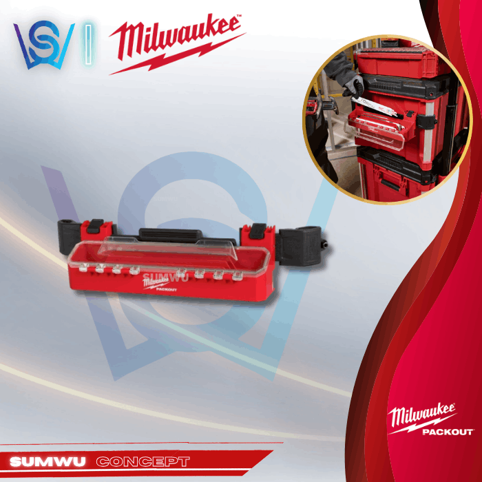 MILWAUKEE PACKOUT™ TOOL BOX ACCESSORY CASE ATTACHMENT