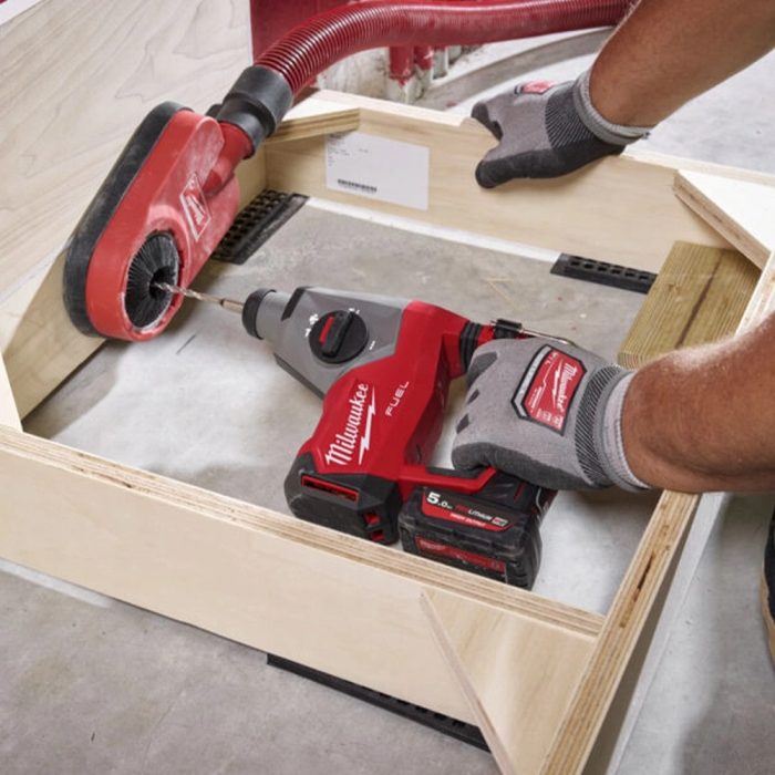 MILWAUKEE M12 FUEL COMPACT 16MM 1.15J SDS-PLUS ROTARY HAMMER M12 FHAC16 - Image 4