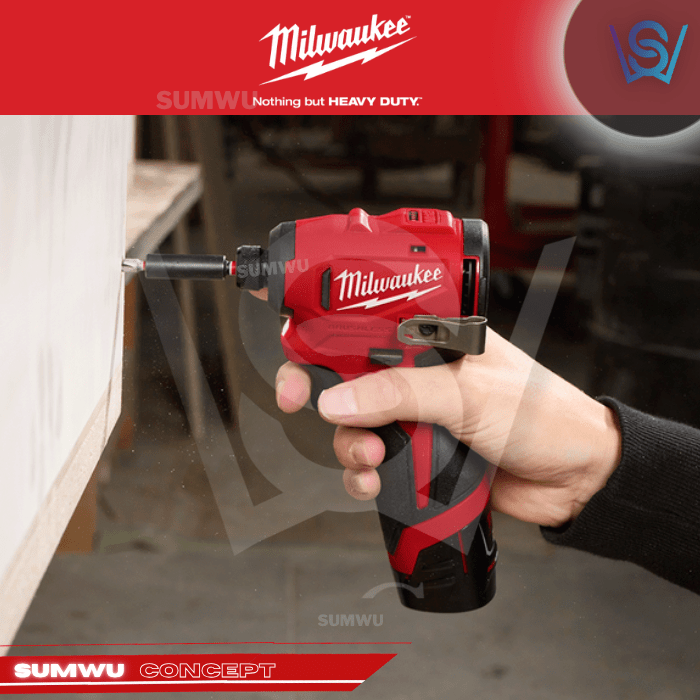 MILWAUKEE M12 SUB-COMPACT BRUSHLESS 1/4" HEX IMPACT DRIVER M12 BLIDRC - Image 10