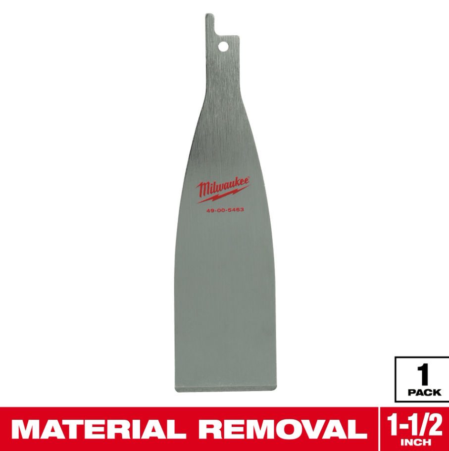 MILWAUKEE 1-1/2" SAWZALL SCRAPER BLADE - Image 3