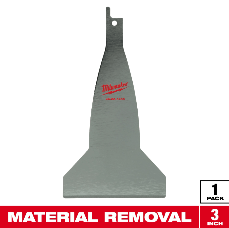 MILWAUKEE 3" SAWZALL SCRAPER BLADE - Image 3
