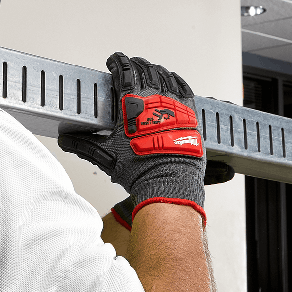 MILWAUKEE IMPACT CUT LEVEL 5 NITRILE DIPPED GLOVES (SIZE: S/M/L/XL/XXL) - Image 7