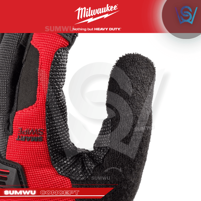 MILWAUKEE WRECKING WORK GLOVES (SIZE: L/XL/XXL) - Image 4