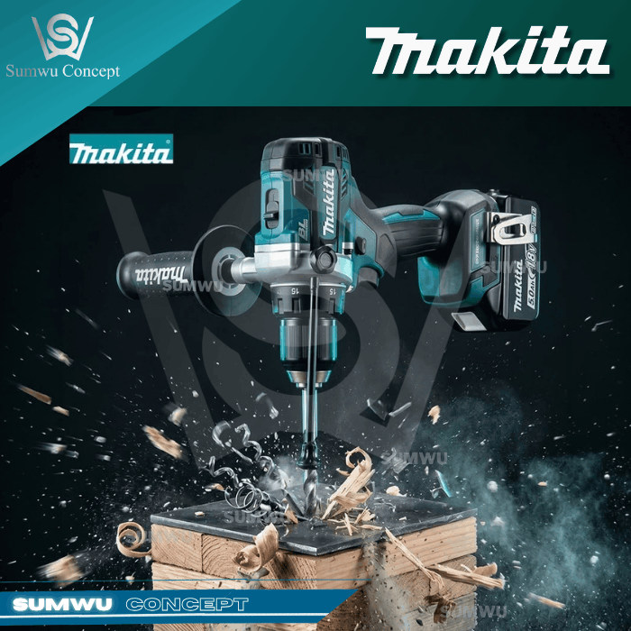 MAKITA DHP486Z 18V 13MM HAMMER DRILL DRIVER - Image 2