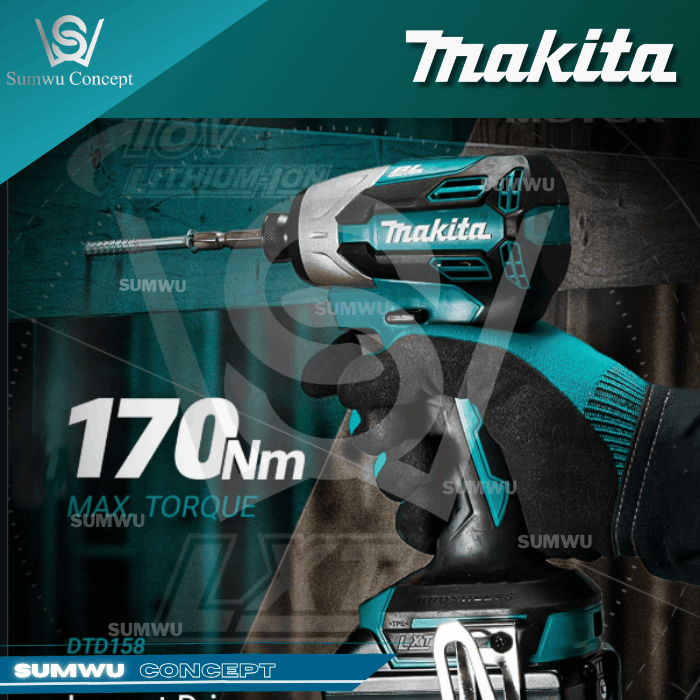 MAKITA DTD158ZK 18V IMPACT DRIVER 170NM - Image 3