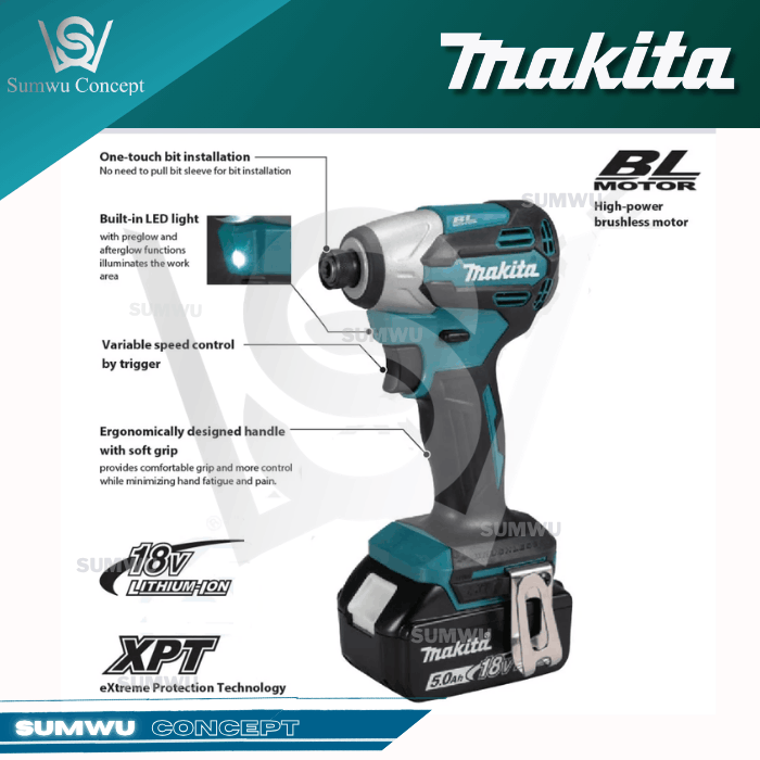 MAKITA DTD158ZK 18V IMPACT DRIVER 170NM - Image 4