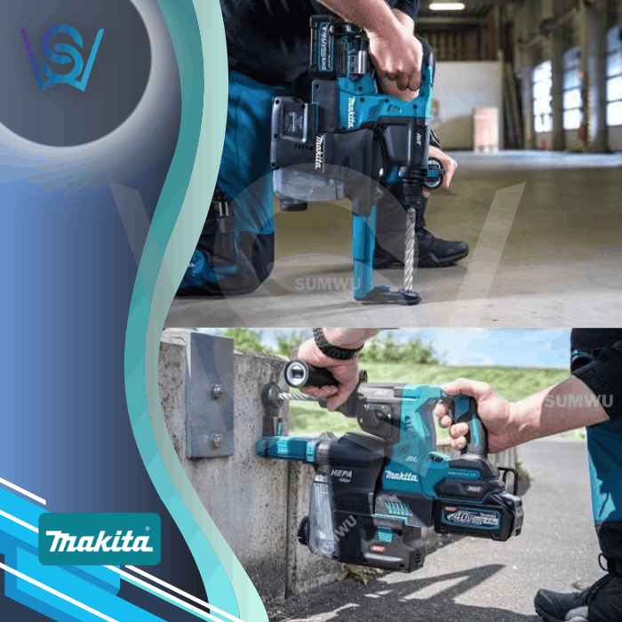 MAKITA HR003GZ 40V MAX 28MM 2.9J 3-MODES ROTARY HAMMER - Image 4