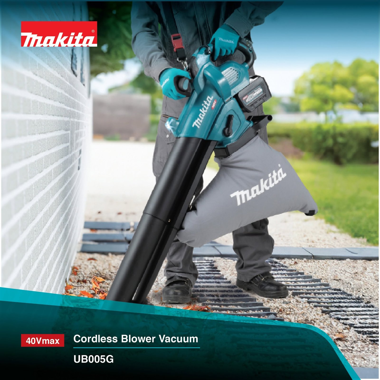 MAKITA UB005GZ 40V MAX BLOWER VACUUM - Image 2