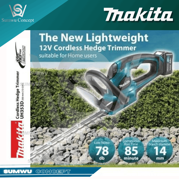 MAKITA UH353DZ 12V MAX 350MM HEDGE TRIMMER - Image 4