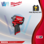 MILWAUKEE M12 FUEL GEN II 1/2" STUBBY IMPACT WRENCH W/ FRICTION RING M12 FIWF12-0C