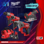 MILWAUKEE M12 100 YEARS ANNIVERSARY MEGA COMBO