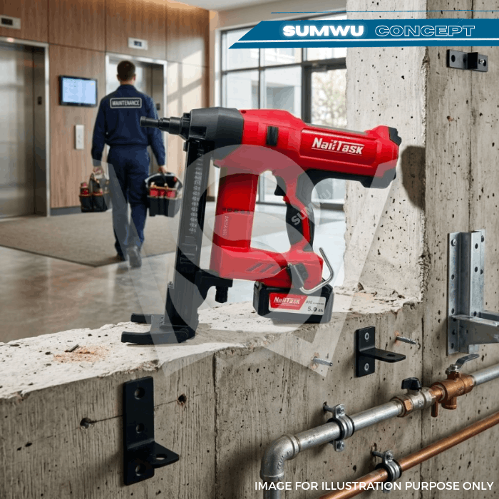 NAILTASK DCCN90S3 20V CORDLESS CONCRETE NAILER - Image 5