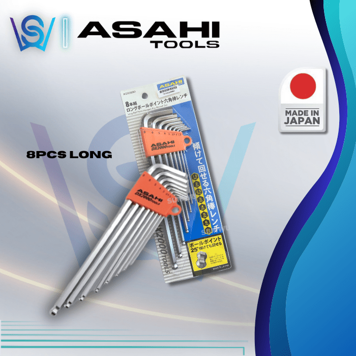 Urrea 4996 Ball-Hex-Schlüssel-Set, 1,5 Mm – Mit Kugelkopf Für Winkelarbeit