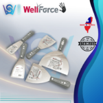 WELLFORCE PREMIER STAINLESS STEEL HEAVY DUTY PUTTY KNIFE/SCRAPER