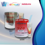 MERCURY NISSAN HITARY 928 POLY CAR PUTTY 4KG (BROWN/GREY)